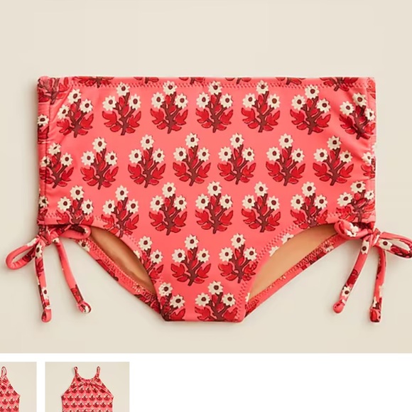 J crew girls‎ swimsuit bottom size 10 coral - Picture 1 of 6